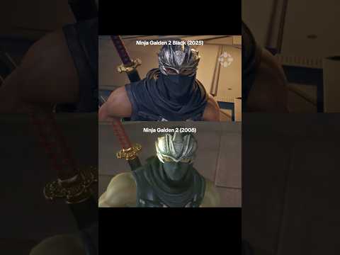 Ninja Gaiden 2 (2008) vs. Ninja Gaiden 2 Black (2025) #ninjagaiden #ninjagaiden2 #sidebyside #ign