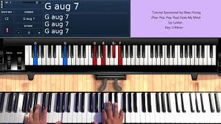 (Pop, Pop, Pop, Pop) Goes My Mind (by LeVert) - Piano Tutorial