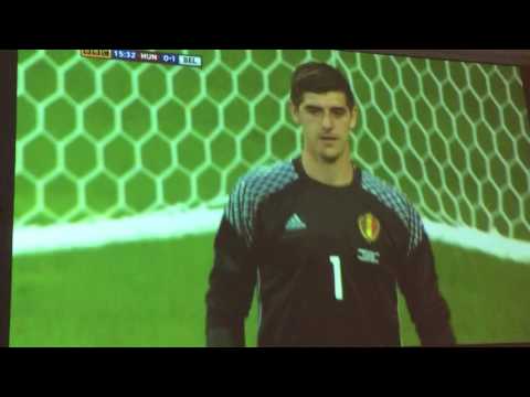 Hungary versus Belgium goal keeper fail Euro 2016