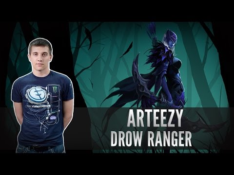 EG.Arteezy plays Drow Ranger