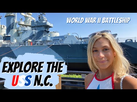 USS North Carolina Battleship World War II Tour Wilmington, North Carolina + Wake and Bake Donuts