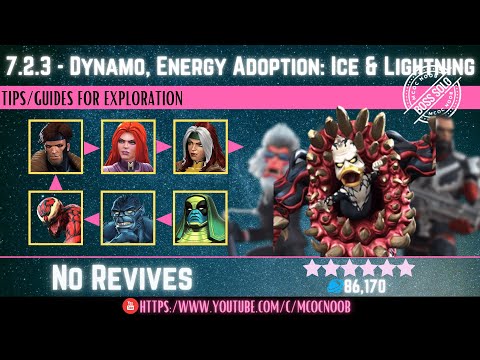 MCOC: Act 7.2.3 - Dynamo, Energy Adoption: Ice & Lightning (Book 2, Act 1.2) Tips/Guides No Revives