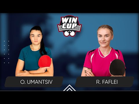 16:00 Olha Umantsiv - Romaniia Faflei West 3 WIN CUP 20.01.2024 | TABLE TENNIS WINCUP