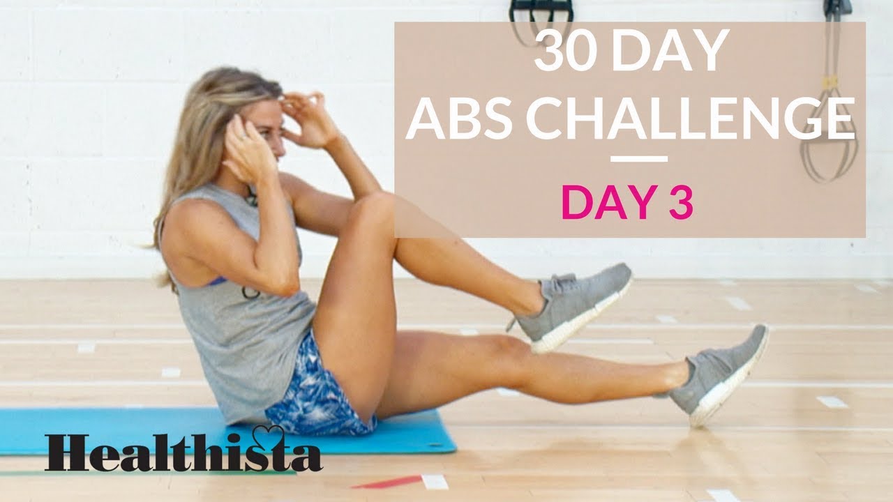 30 Day Abs Challenge | Day Three