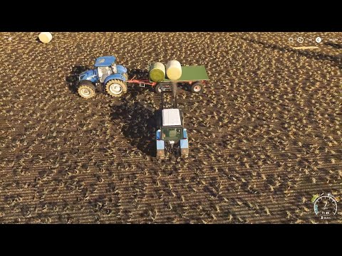 FS19 Sosnovka Timelapse #4 - A new grass field!