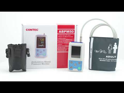 Trendmedic Contec ABPM-50 Langzeit Blutdruckmessgerät