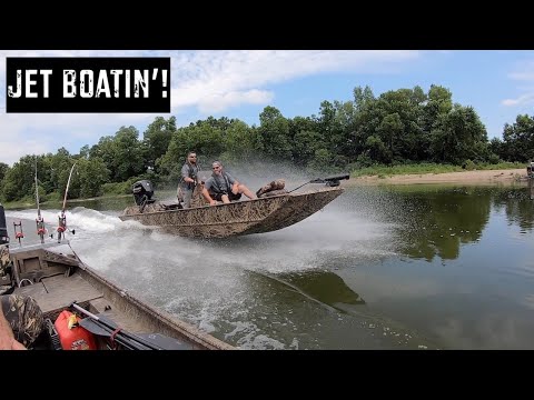 G3 vs Lowe Jet Boat | Running SHALLOW Rapids!