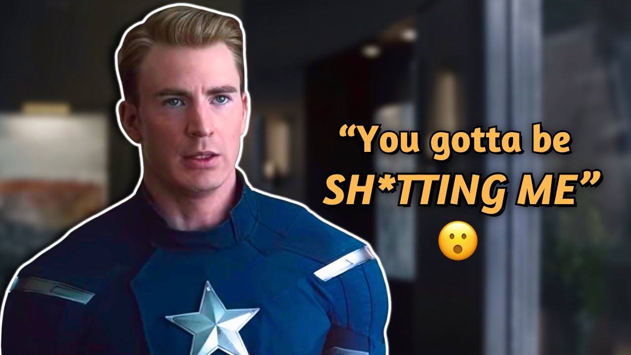 Steve Rogers being DONE for 8 minutes straight