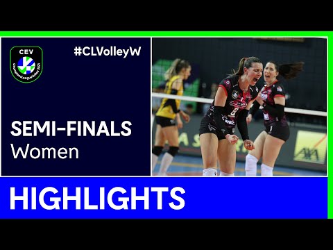 VakifBank ISTANBUL vs. Unet e-work BUSTO ARSIZIO Highlights - #CLVolleyW