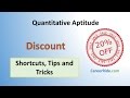 Discount - Shortcuts & Tricks for Placement Tests, Job Interviews & Exams