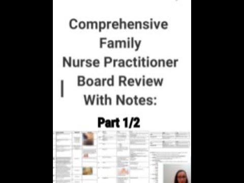 Comprehensive Nurse Practitioner NP Board Review- Part 1/2