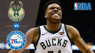 Milwaukee Bucks vs Philadelphia 76ers - 4th Quarter Game Highlights | February 22, 2020 NBA Season