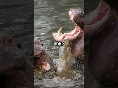 Hippos  The Most Dangerous Animal on the River!!! 2025 #facts #fascinatingwildlife #animalfacts