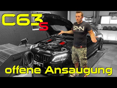 Simon Motorsport -  BlackBoost Air Intake  | Nur Sound oder auch Leistungssteigerung beim C63S AMG?