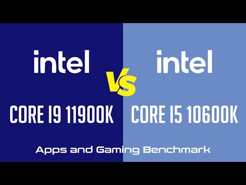 Intel Core i9 11900K vs Intel Core i5 10600K - Apps & Gaming Benchmark (RTX 3090)