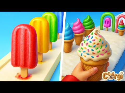 Popsicle Stack 🆚 Cone Ice Cream Stack Runner - All Levels Satisfying Walkthrough Gameplay