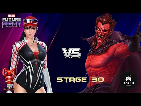 Silk Versus Stage 30 Mephisto | Marvel Future Fight
