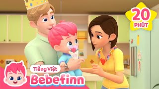 Nhạc Thiếu Nhi Dành Cho Gia Đình Yêu Thương🎶 | +Tuyển tập | Bebefinn Tiếng Việt - Nhạc thiếu nhi