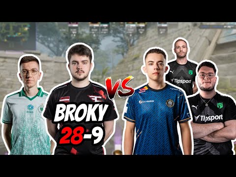 broky (28-9) rt:2.37 w/kyxsan vs krimbo/red/tizian +VOICE (ancient) | Jul 4, 2025 #cs2 #pov