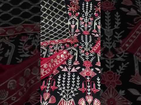 Hoor Tex H-17 Faux Georgette Wholesale Pakistani Suit – product video thumbnail