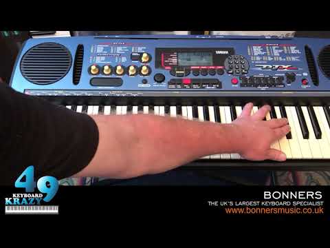 Yamaha DJX/PSR-D1 Keyboard - Tutorial
