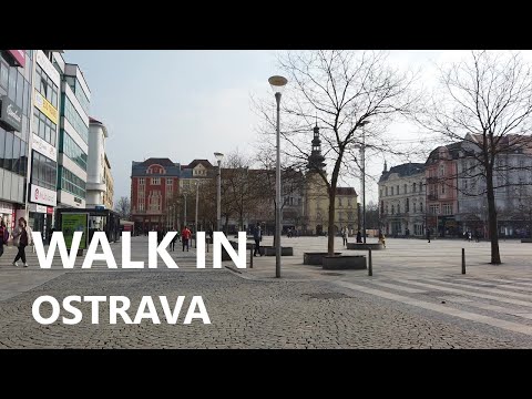 Ostrava 2022, Walk in Ostrava old town - Czech Republic