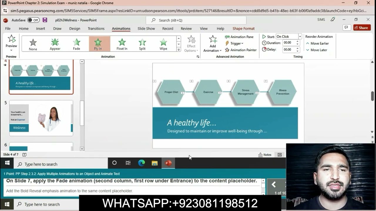 Powerpoint Chapter 2 Simulation Exam | Powerpoint Chapter 2 Simulation Exam