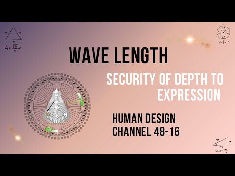 Human Design: Channel of The Wavelength 48-16 - Mastering Talent for Collective Progress