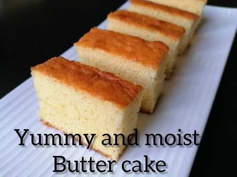 රසවත්ව බටර් කේක් එකක් ඉක්මනින්  හදමු (How to make moist and yummy butter cake)