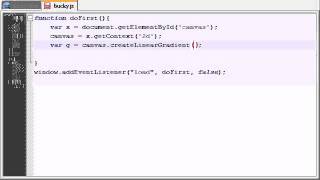 HTML5 Tutorial - 37 - Gradients on the Canvas