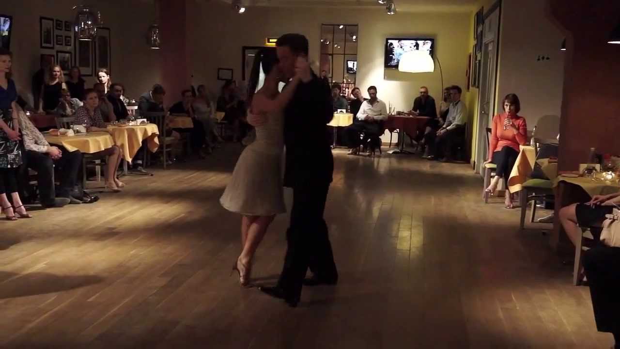 Stella Misse & Vladimir Khorev 1/3 Milonga French Cafe (Moscow)