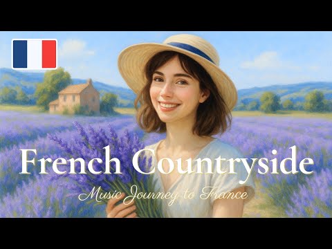 French Acoustic Folk Music – Peaceful Countryside Melodies 🪻🇫🇷