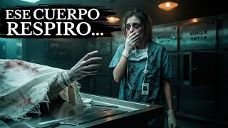 El CADÁVER que RESPIRÓ en la plancha / 10 Relatos de TERROR de MORGUES