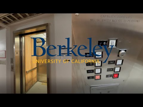 Meetup with Jowevator 3219 & CAelevators! United States hydraulic elevator - Giauque Hall - UCB