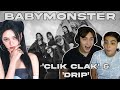 BABYMONSTER DRIP CLIK CLAK First Time Reaction Music Producer Couple React To BABYMONSTER