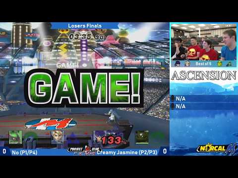 "Ascension 8/18/18" - No (Lucario+Ivy) v. Creamy Jasmine (Link+Ike) - Losers Finals
