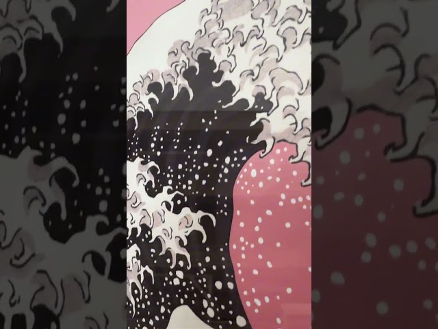 Vídeo relacionado con BLCKART Hokusai Juego de pósteres, decoración de pared japonesa, arte japonés, cuadros eclécticos para dormitorio, decoración de salón, 3 x A3, sin marco)