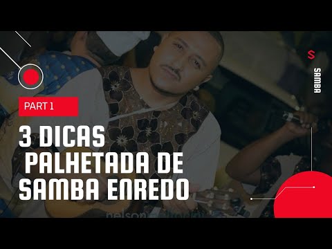 O SEGREDO DA BATIDA DE SAMBA ENREDO - PALHETADA- PRESTE ATENCAO NAS DICAS
