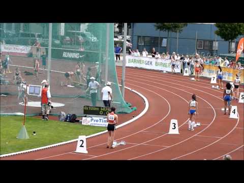 4x100m Finale, DM U16 Köln, 09.08.2015