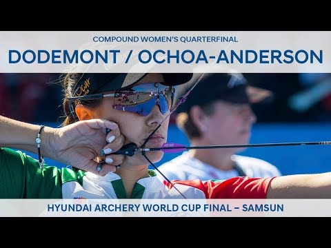 Sophie Dodemont v Linda Ochoa-Anderson – compound women's quarterfinal | Samsun 2018