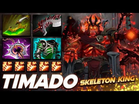 Timado Wraith Boss Skeleton King - Dota 2 Pro Gameplay [Watch & Learn]