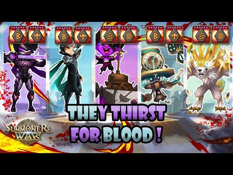 One NAT LD in LD TEAM !! | Summoners War Han Lucas Bering Tablo Eshir RTA Combo