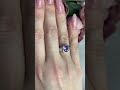 Серебряное кольцо с аметистом 1.653ct