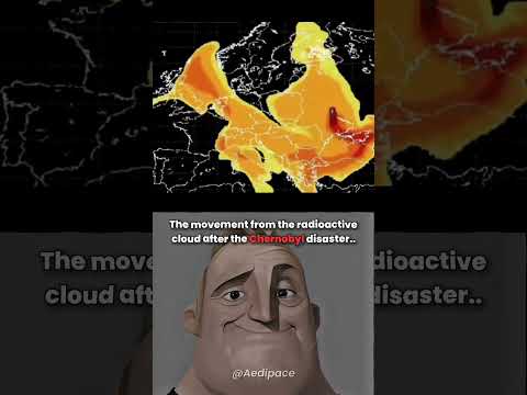 Radioactive cloud of Chernobyl disaster! #shorts #earth #virall #science