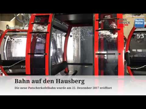 Eröffnung der Patscherkofelbahn