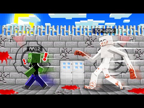 I FOUND SCP-096 in MINECRAFT And He ATTACKED ME! (MINECRAFT THE MOVIE)