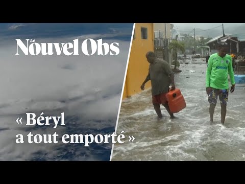 L'ouragan Béryl balaie la Martinique et prive 10 000 foyers d'électricité