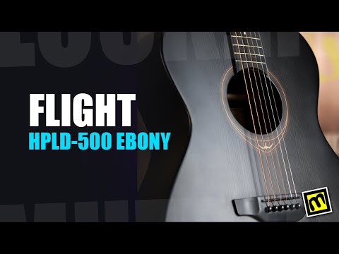 Обзор акустической гитары Flight HPLD-500 Ebony