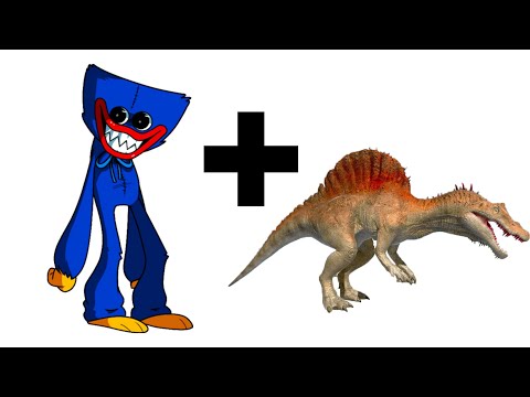 HUGGY WUGGY + DINOSAUR SPINOSAURUS = ??? | Animal Revolt Battle Simulator