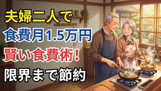 老後不安が消える！夫婦で食費を月1.5万円に抑える魔法のレシピ